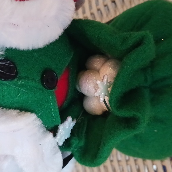 Snowball Santa by Annalee & Elf by Rennoc - Picture 3 of 13